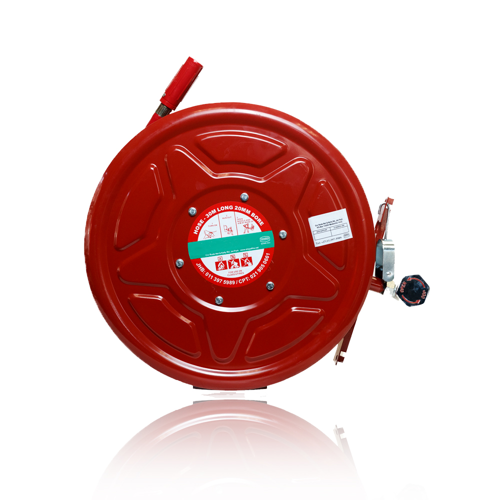 Hose-Reel Hose Reel Frame Complete with 30mx20mm SANS Hose